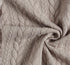 Knot turban or buns soft and warm fur-lined sweatshirt fabric 3 colors